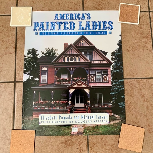 Other - Vintage American’s Painted Ladies Poster Print 17/21 Inch